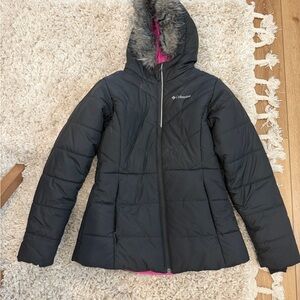 Columbia Pink and Black Jacket